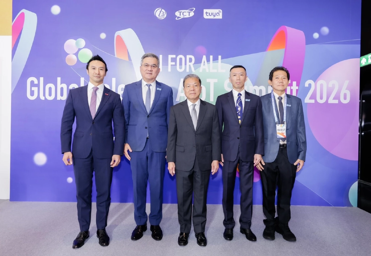 โชว์ศักยภาพเทคโนโลยี “AI for All” งาน Global Telecom AIoT Summit 2026