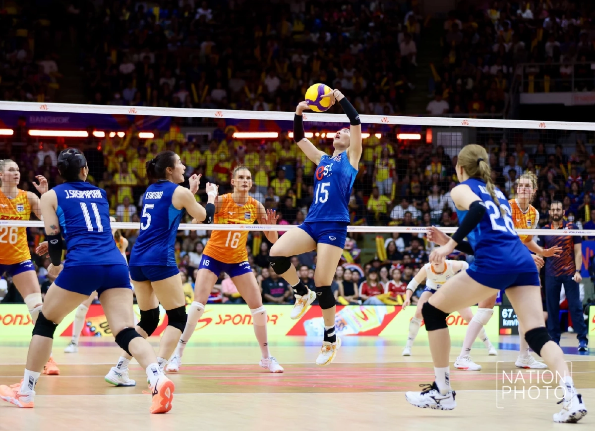 สรุปตารางคะแนน วอลเลย์บอลหญิง เนชั่นส์ลีก VNL 2026 จบสัปดาห์ที่ 2