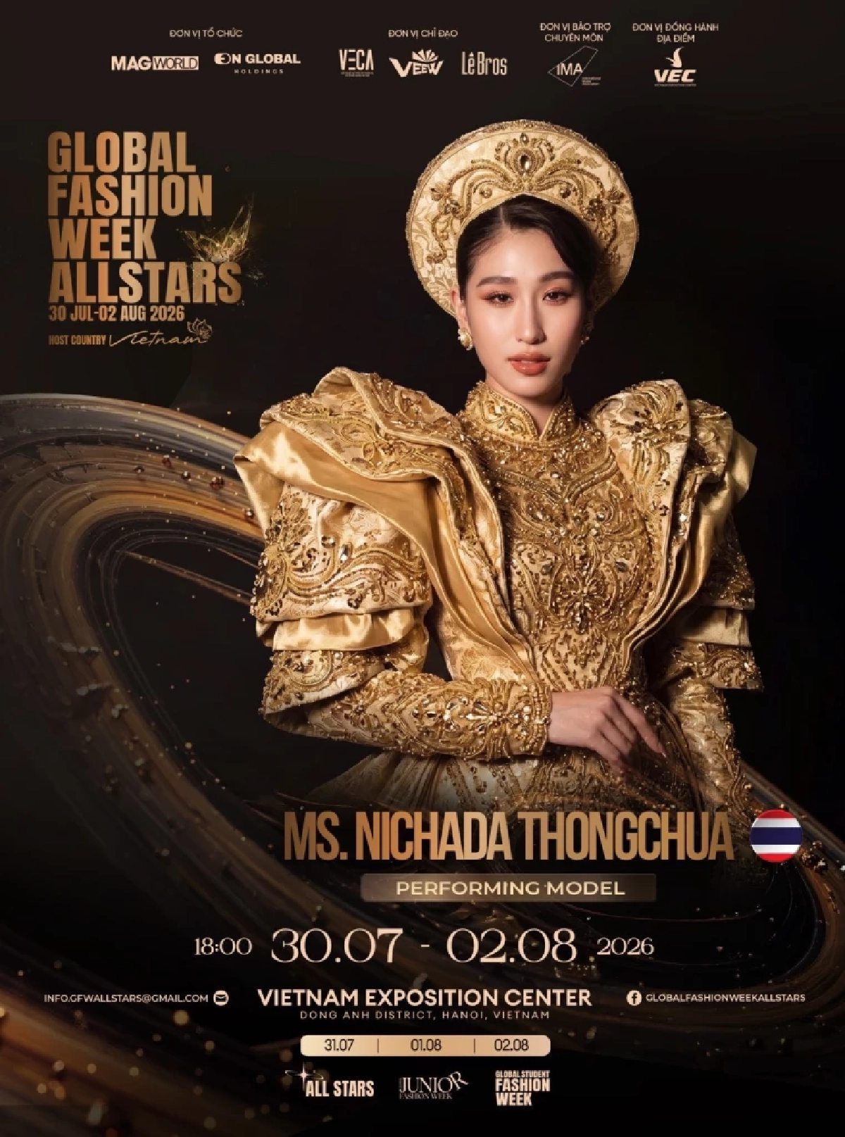 'ลิสต์ทัพซุปตาร์ไทย' ร่วมเฉิดฉาย Fashion Week 2026 กรุงฮานอย '2 ทายาท' ฟินาเล่โชว์ฝีมือ