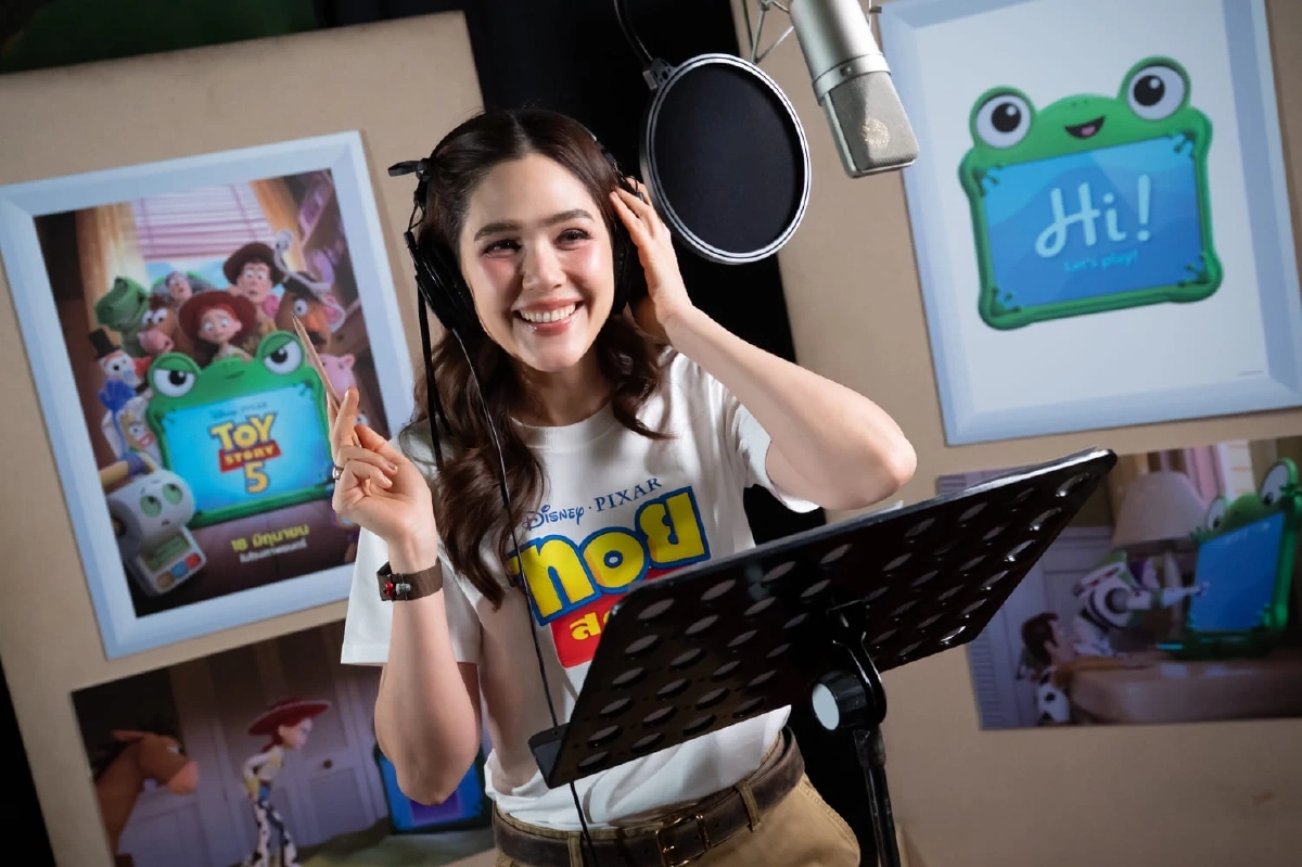 "ชมพู่ - น้องเกล" พากย์เสียง Toy Story 5 เปิดเรื่องย่อ พากย์เป็นตัวละครอะไร (คลิป)