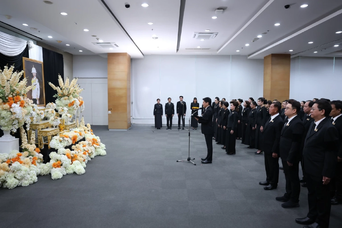 TOA น้อมถวายความอาลัย "พระองค์ภา"
