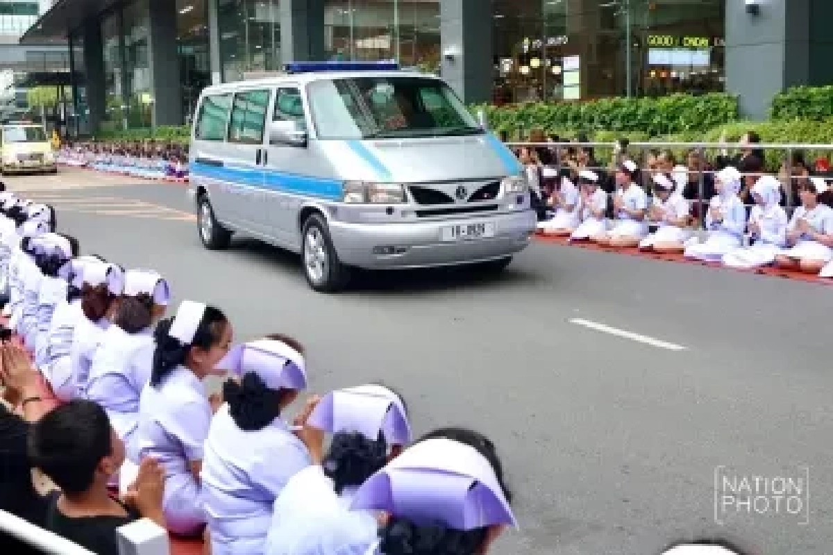 เปิดราชพาหนะเคลื่อนพระศพ "พระองค์ภา" สู่พระบรมมหาราชวังบ่ายนี้