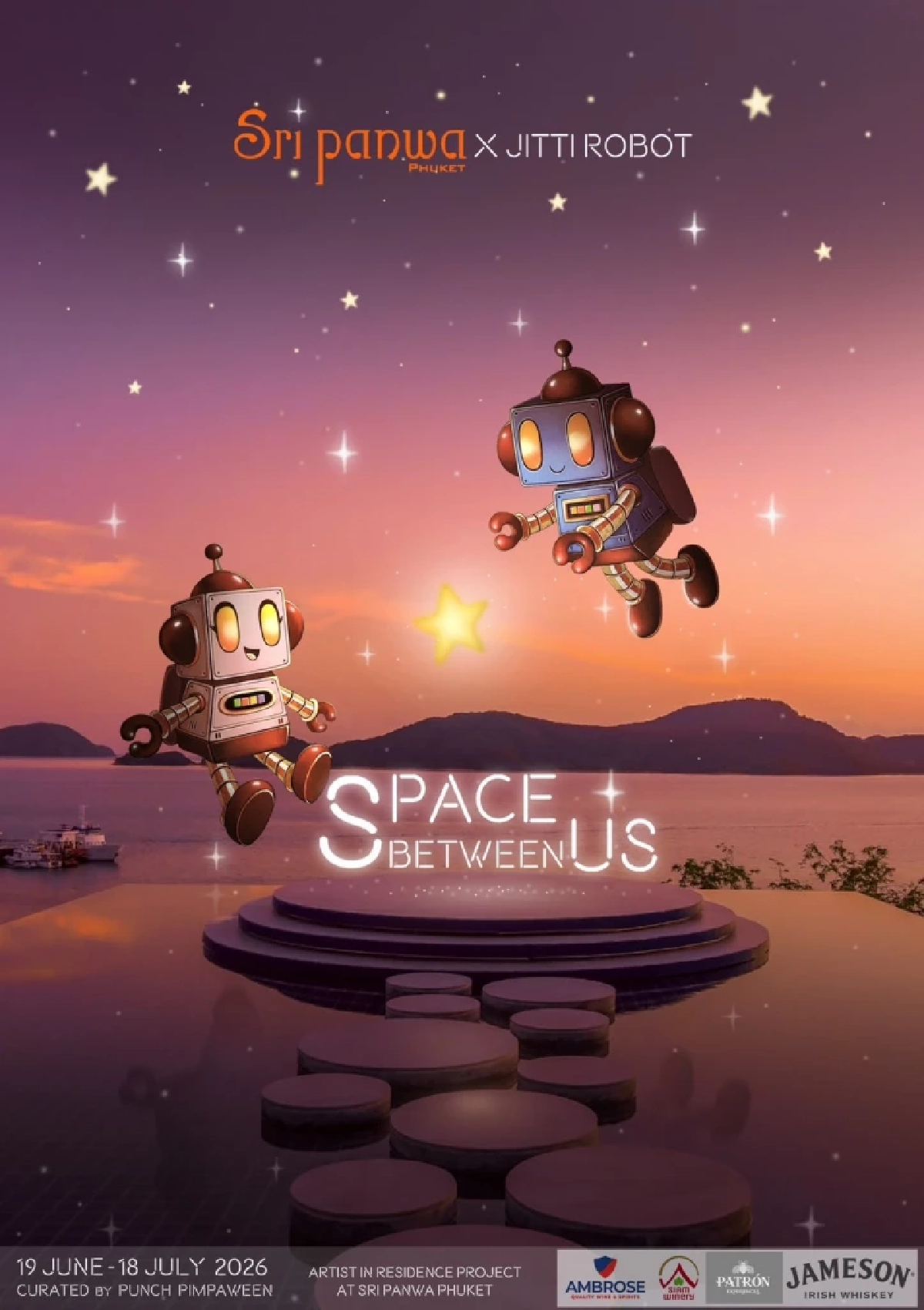 เสพศิลป์ริมทะเล ‘JITTI ROBOT’ นิทรรศการสุดเอ็กซ์คลูซีฟ “SPACE BETWEEN US”