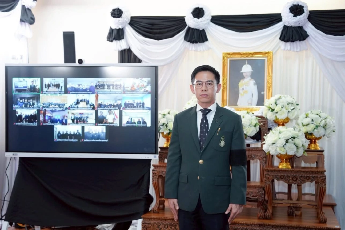 สถาบันพระปกเกล้า จัดพิธีลงนามแสดงความอาลัยแด่ "เจ้าฟ้าพัชรกิติยาภา"