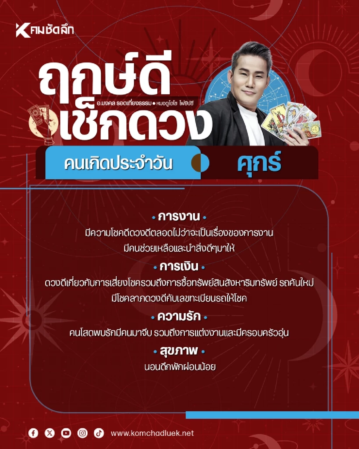 "เช็คดวงวันนี้" ศุกร์ 26 มิ.ย. 69 ลาภลอยมาแรง ทะเบียนรถให้โชคใหญ่