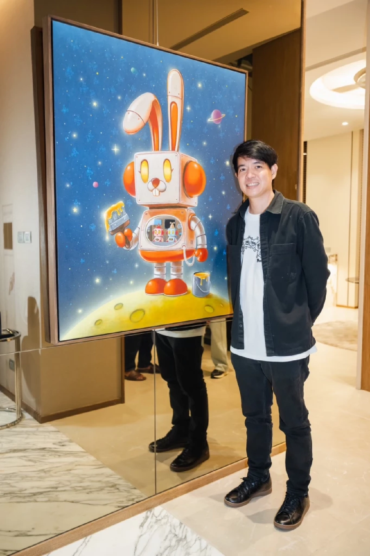 เสพศิลป์ริมทะเล ‘JITTI ROBOT’ นิทรรศการสุดเอ็กซ์คลูซีฟ “SPACE BETWEEN US”