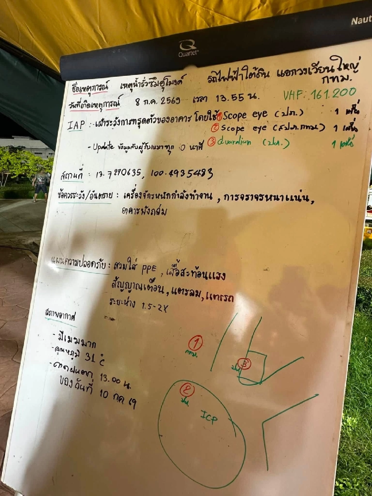 อัปเดต อาคารใกล้จุดน้ำรั่ว อุโมงค์วงเวียนใหญ่ เคลื่อนตัวเล็กน้อย