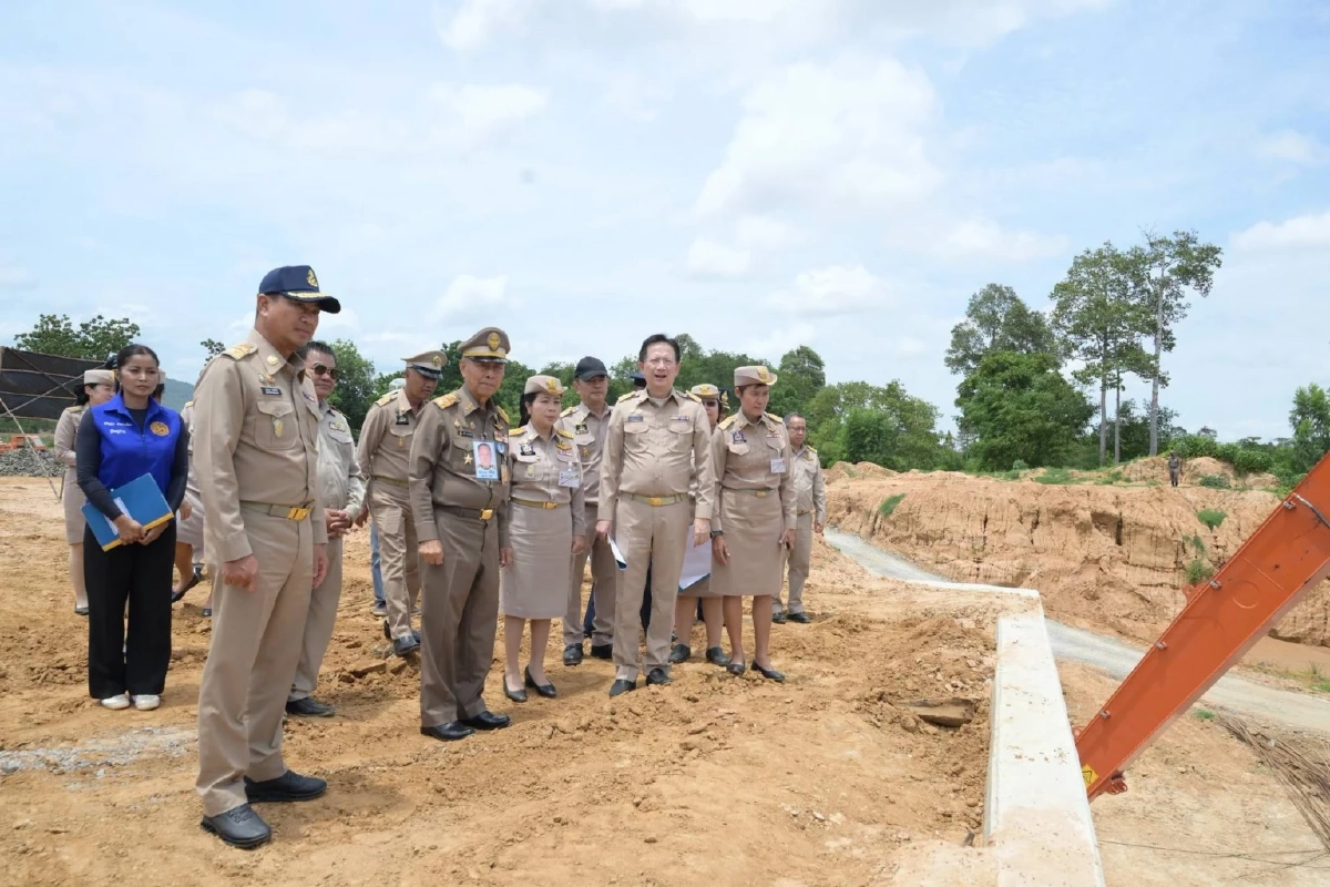 องคมนตรี ติดตาม-ขับเคลื่อนโครงการอันเนื่องมาจากพระราชดำริ จ.สระแก้ว