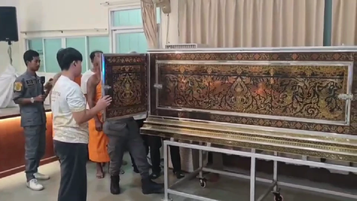 สรีระสังขาร "พระสาคร ตปคุโณ" ถึงโคราชแล้ว เตรียมนำมาประกอบพิธี