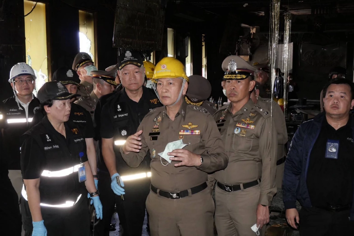 ผบ.ตร. สั่งบี้คดีไฟไหม้ลาดพร้าว ปมประตูถูกล็อก-ตู้ขวางทางหนีไฟ ส่อประมาททำMายหมู่