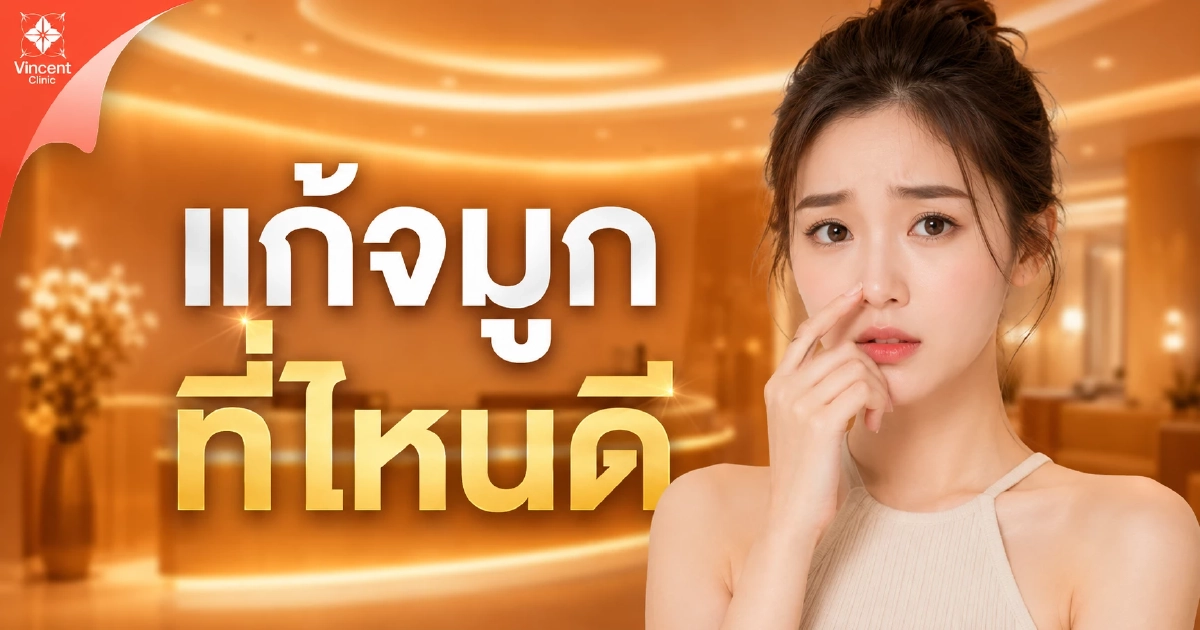 แก้จมูก เลือกที่ไหนดีให้ปลอดภัย และผลลัพธ์ออกมาตรงใจ