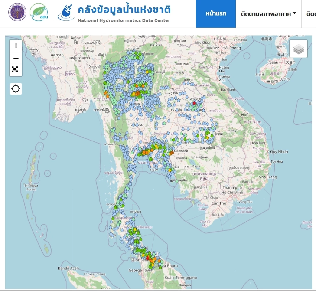 ยกเครื่องแอป “ThaiWater” เช็กฝน–เขื่อน–พื้นที่เสี่ยง–PM2.5 ในหน้าเดียว