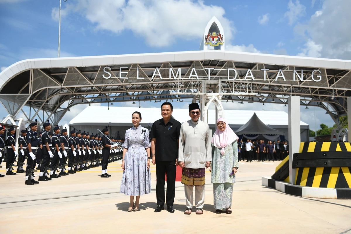 อนุทิน-อันวาร์ เปิดด่านสะเดาใหม่ ประตูเศรษฐกิจ 3 หมื่นล้านเหรียญ