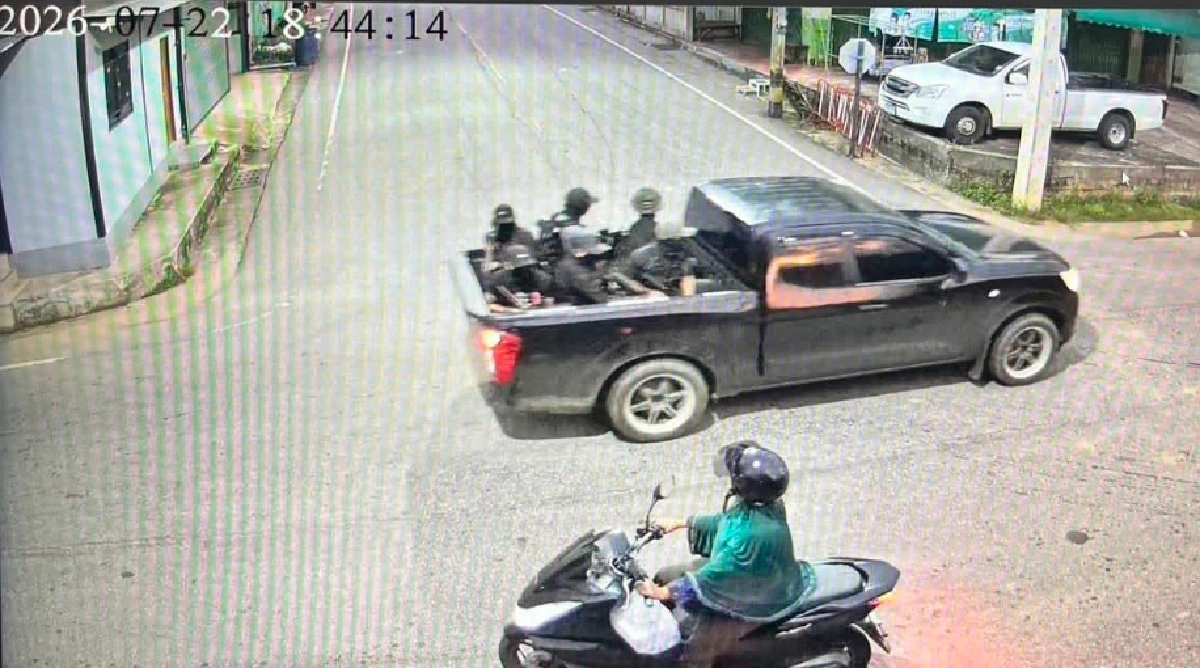 ด่วน! คนร้ายถล่ม จุดตรวจบูเก๊ะซามี จ.นราธิวาส กำลังพล บาดเจ็บ 5 นาย