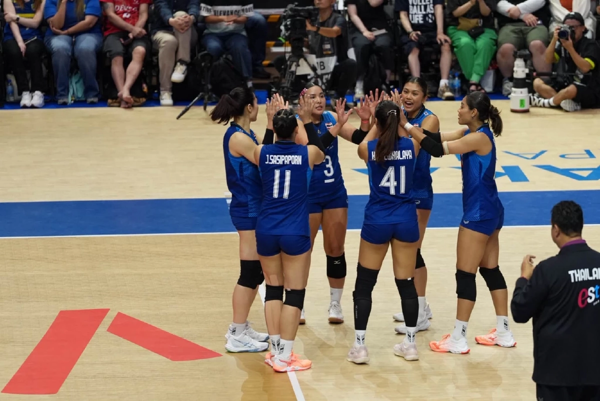 "ทีมชาติไทย VS ตุรกี" ถ่ายทอดสด วอลเลย์บอลหญิง VNL 2026 เวลา 13.30 น.