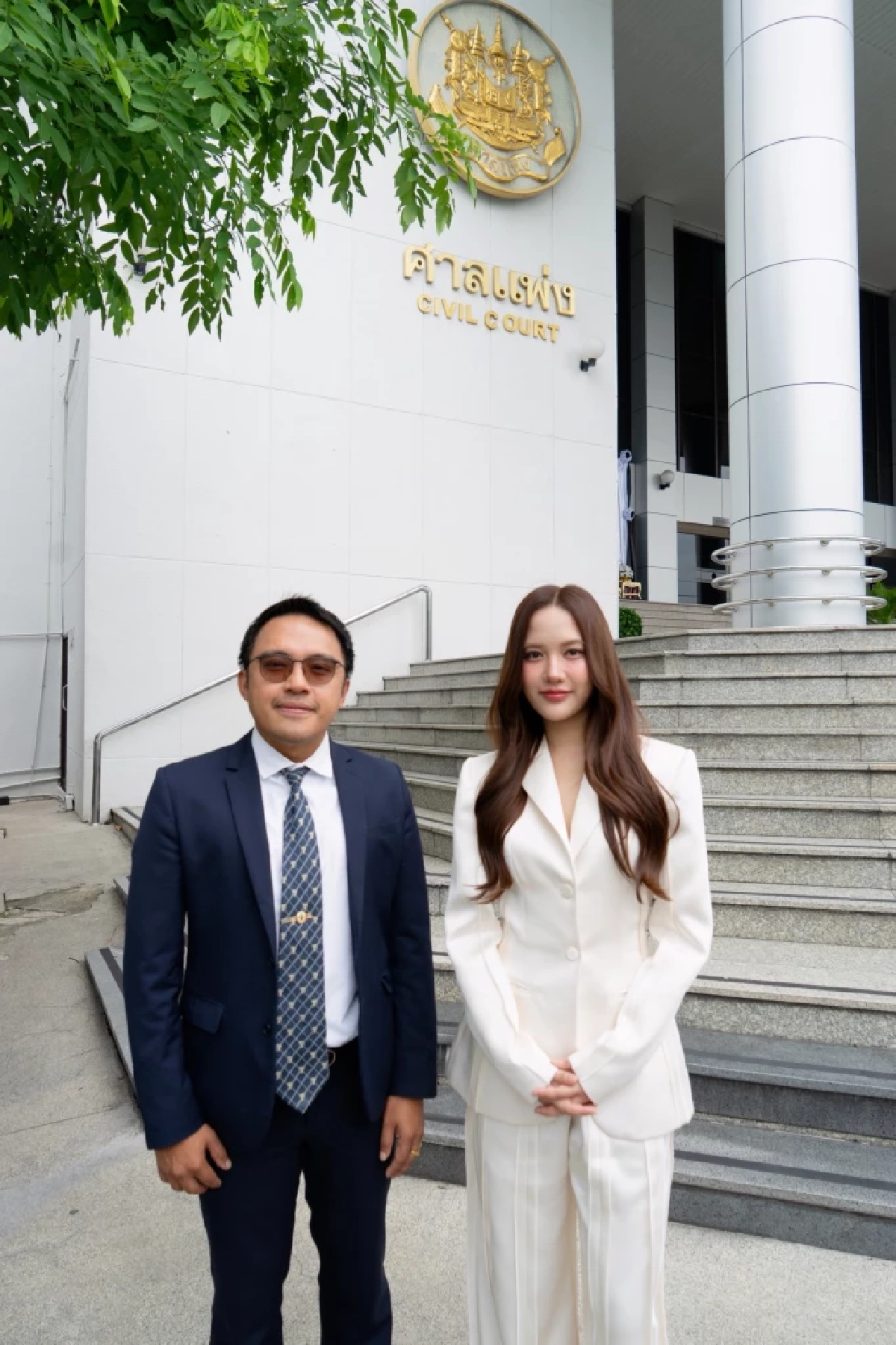 "ฟรีน สโรชา" ขึ้นศาลไกล่เกลี่ยอดีตต้นสังกัด ปมเงินค่าจ้างกว่า 8 ล้าน ยังไร้ข้อยุติ