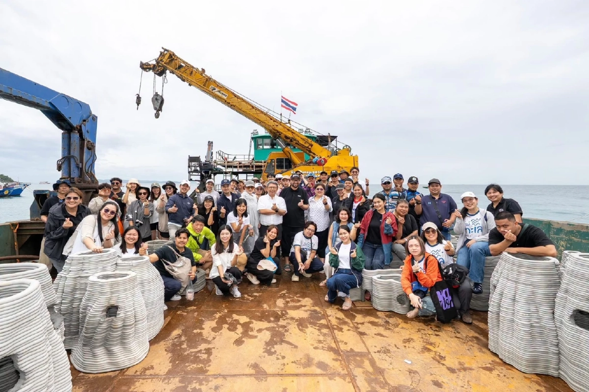 เปลี่ยน ‘เกาะล้าน’ ให้เป็นบ้านปะการังสุดล้ำ ด้วยเทคโนโลยี 3D Printing ฟื้นฟูทะเลไทย