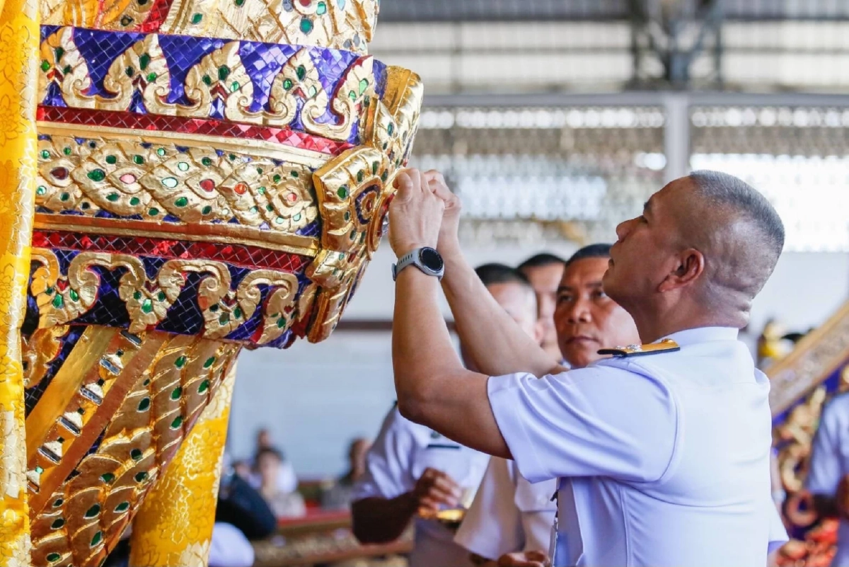 บวงสรวง 'ไหว้แม่ย่านางเรือพระราชพิธี' เตรียมขบวนพยุหยาตราทางชลมารค 