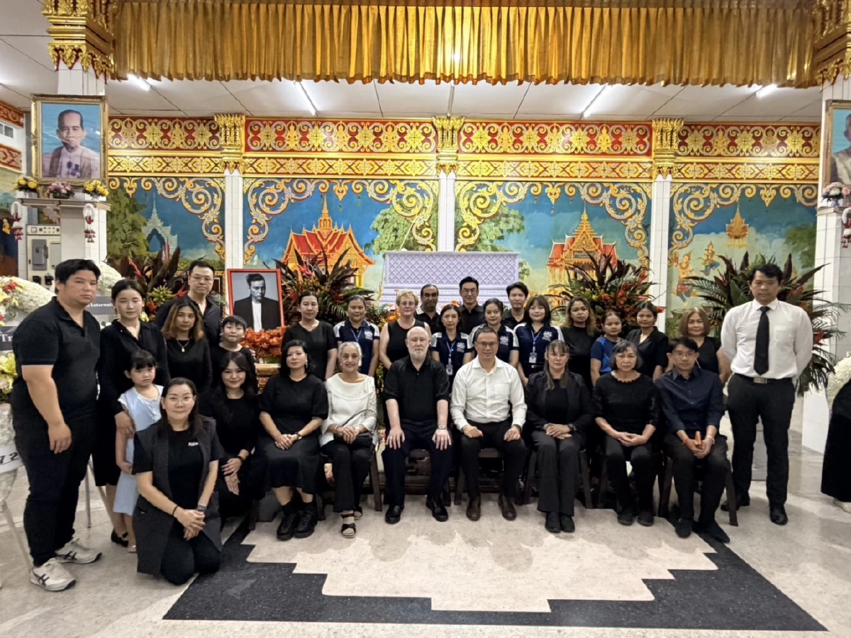 สุดอาลัย บรรยากาศพิธีสวดพระอภิธรรม "เร แมคโดนัลด์" คืนที่ 2