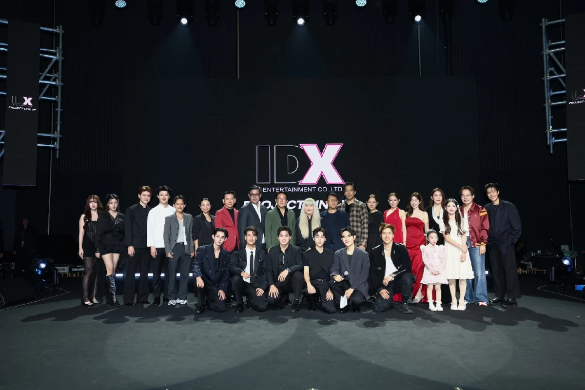 “IDX Entertainment” เปิดไลน์อัปสุดปัง! ขนทัพดาราเปิดตัว 2 ซีรีส์