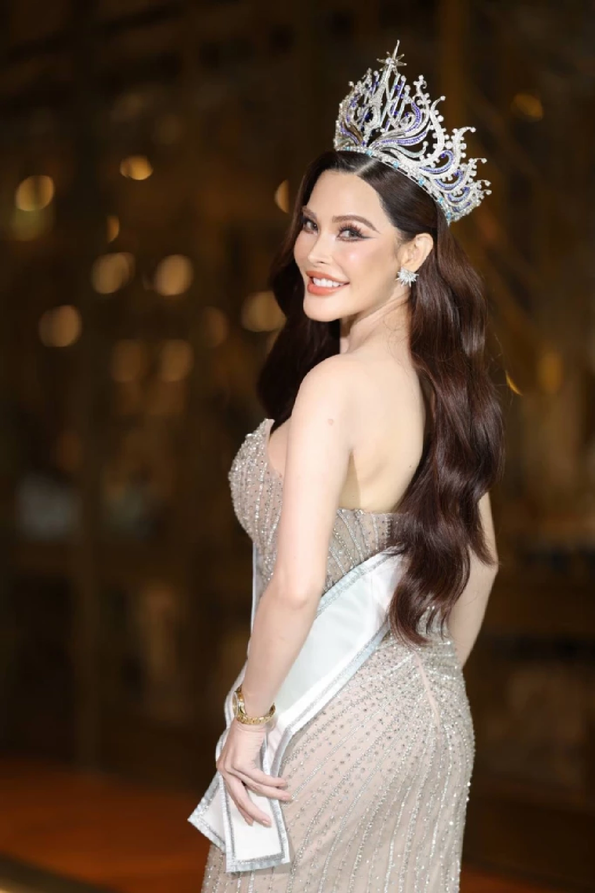 ฮือฮาตั้งแต่วันแรก! "ปิ๊งปิ๊ง รภัทร" Miss Universe Chachoengsao 2026