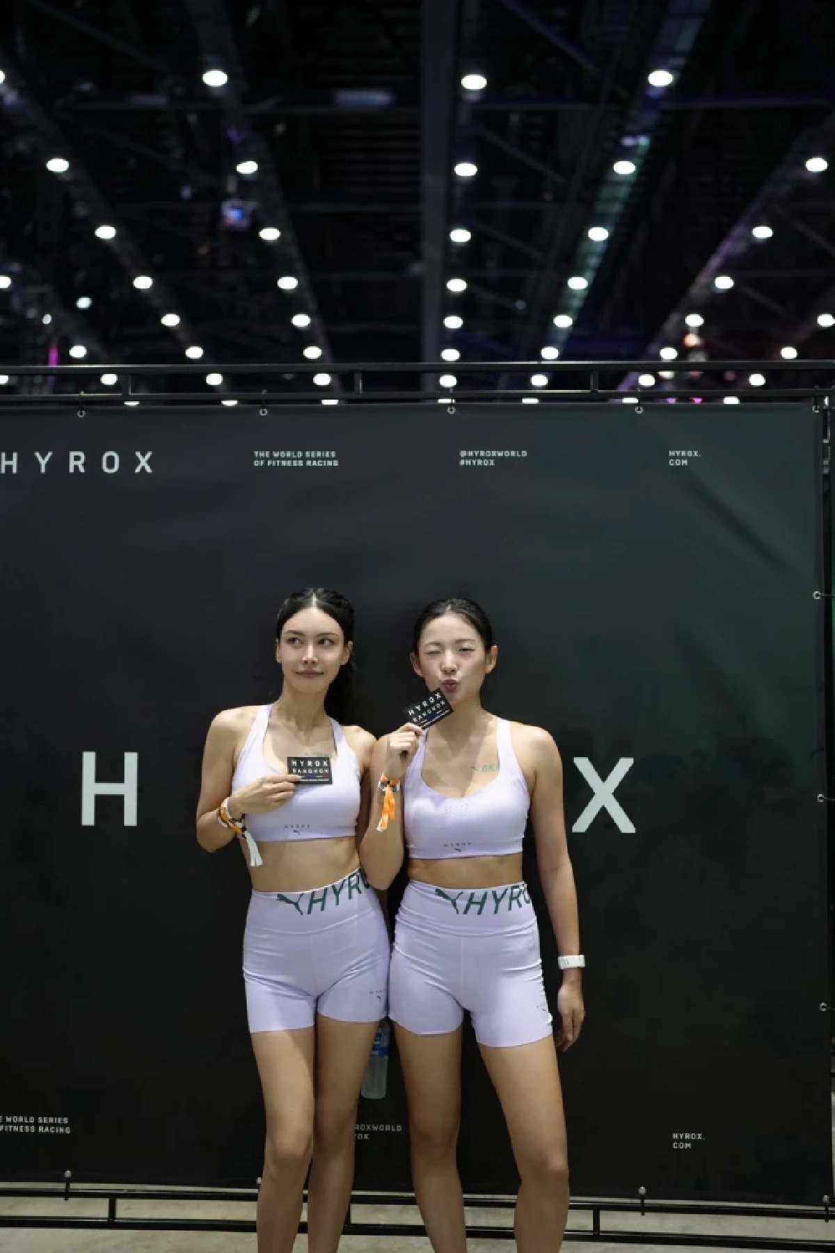 ว้าว! "มิลล่า มาริษา" จับคู่ "ส้ม ณัฐชา" ท้าความแกร่ง ลงสนาม HYROX