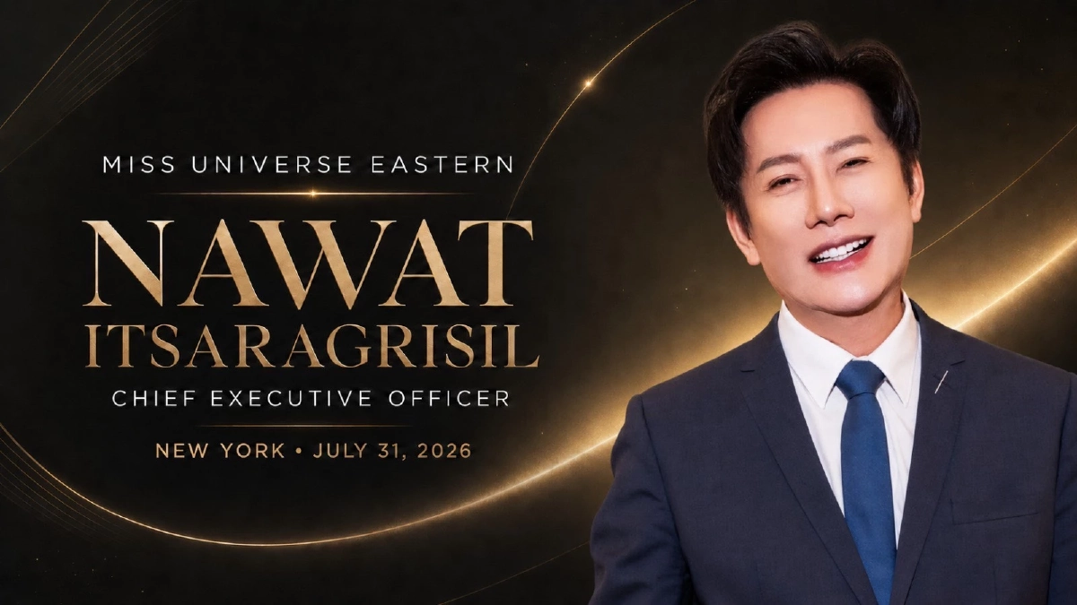 "ณวัฒน์" ขึ้นแท่น CEO "Miss Universe Eastern" ดูแล 95 ประเทศ