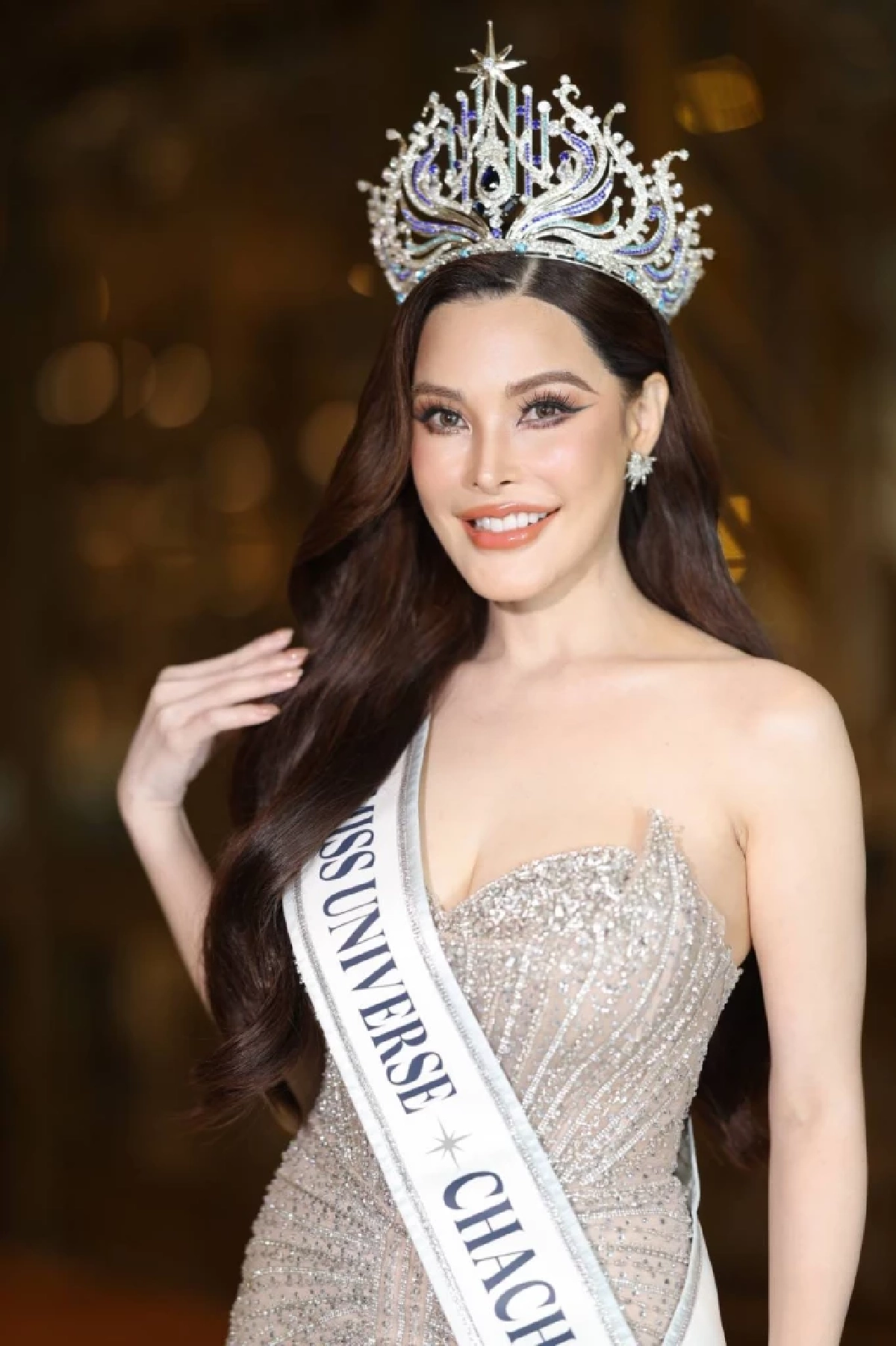 ฮือฮาตั้งแต่วันแรก! "ปิ๊งปิ๊ง รภัทร" Miss Universe Chachoengsao 2026