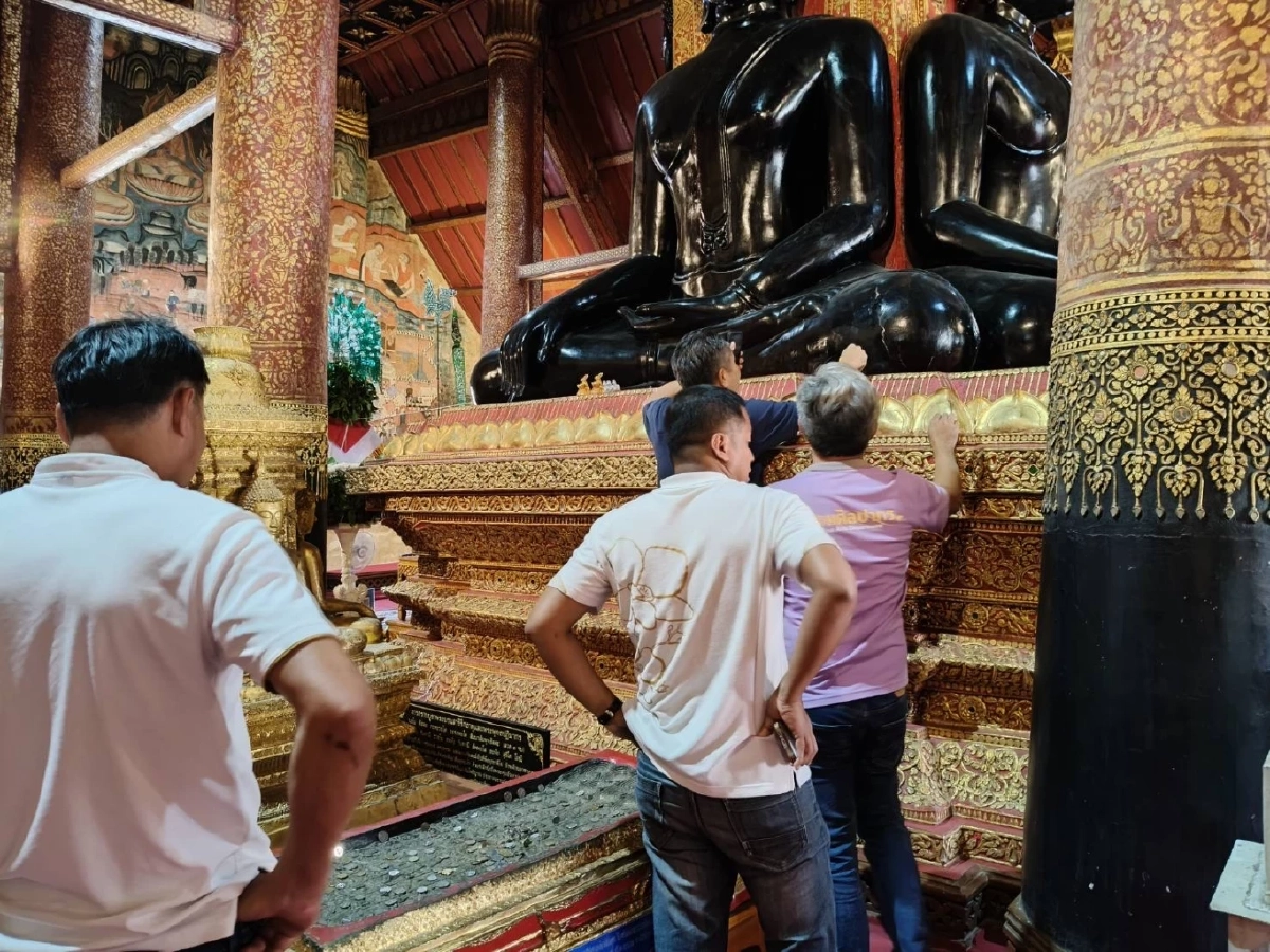 'ชาวน่าน'เบาใจ!  'อธิบดีกรมศิลป์ฯ แจงปมรอยร้าว "วัดภูมินทร์" หลังน้ำท่วม