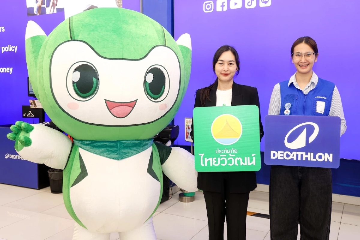ประกันภัยไทยวิวัฒน์ จับมือ Decathlon จัด Active Health Well Being