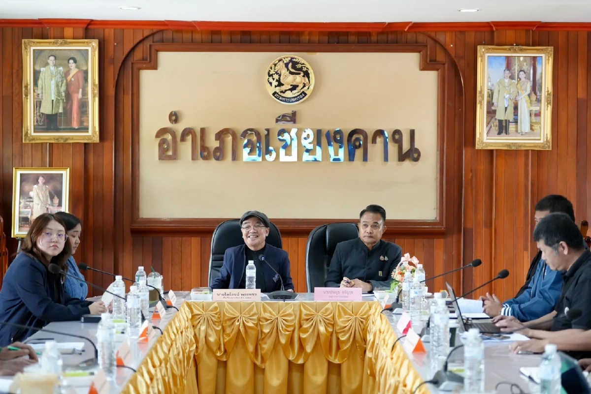 กรมชลประทาน ติดตามการแก้ไขปัญหาโครงการประตูระบายน้ำศรีสองรักฯ