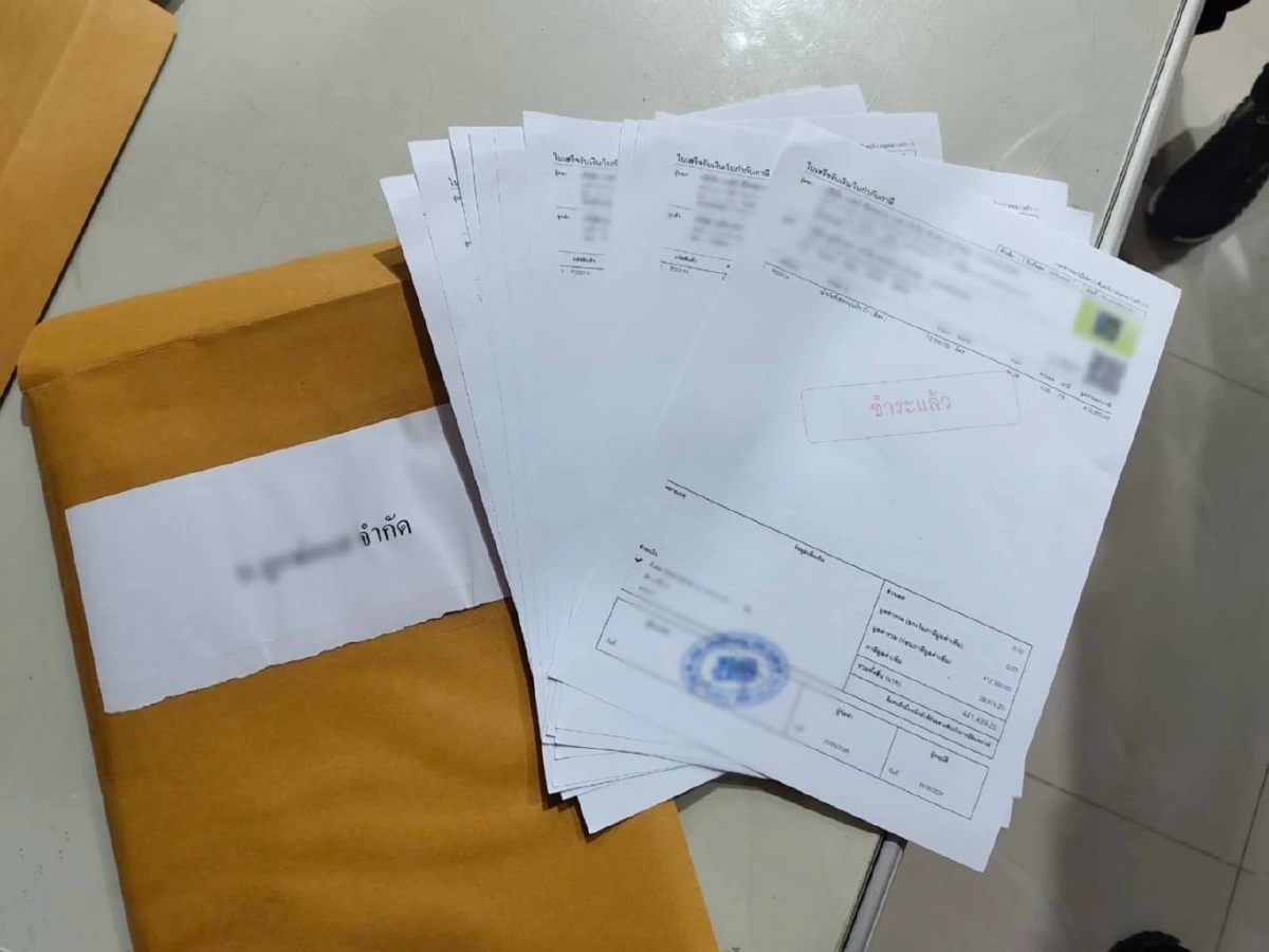 ทลายเครือข่ายปลอมบิลภาษี ทำมานานกว่า 5 ปี เสียหายหลายร้อยล้านบาท