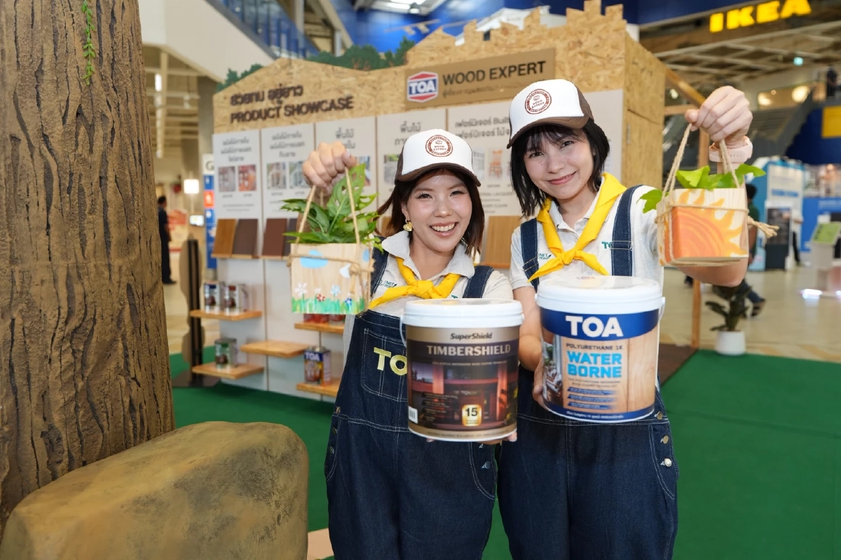 TOA สานต่อพลังรักษ์โลก ปล่อยแคมเปญใหญ่แห่งปี ‘TOA Wood Expert’