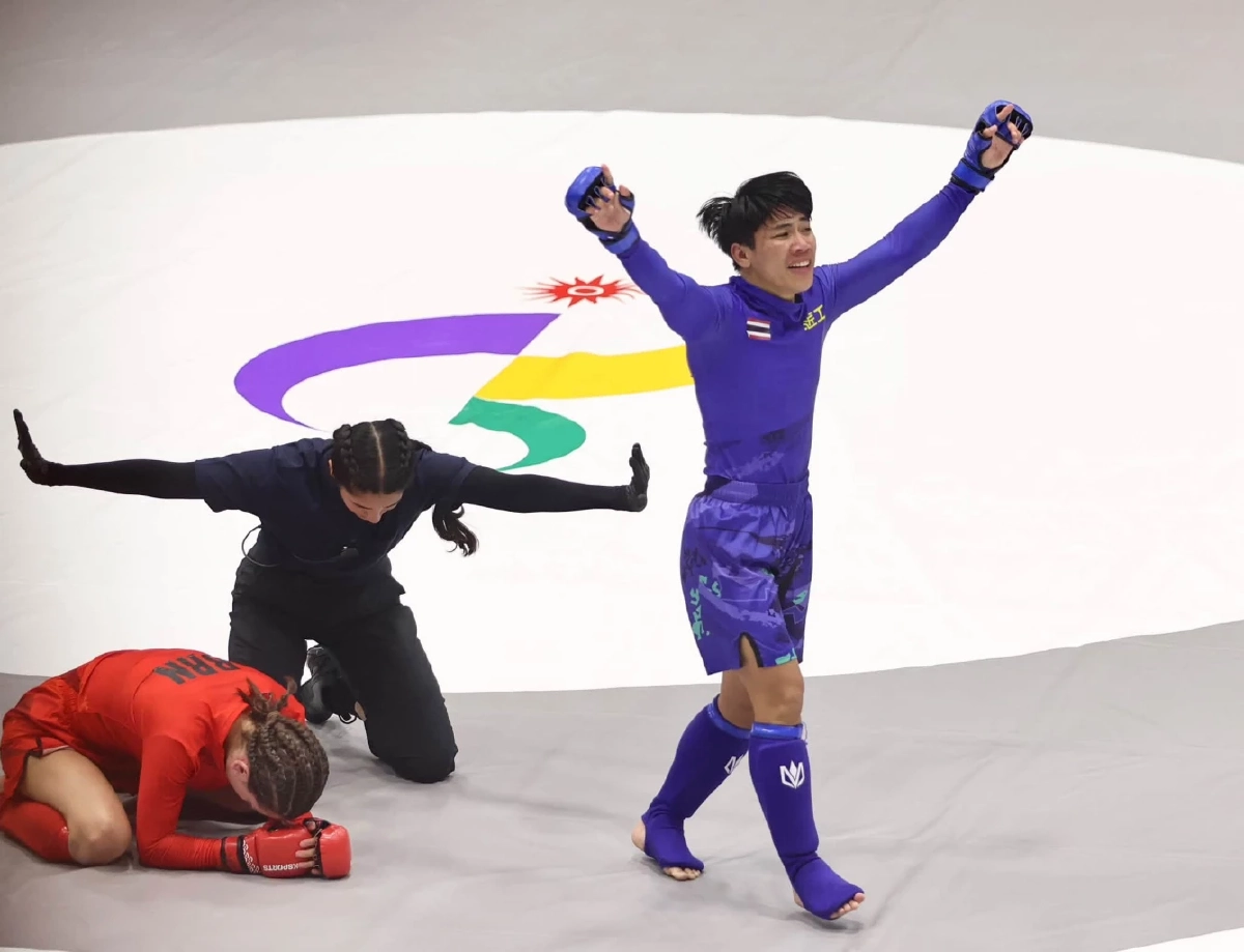 "แอม กัญจุฑา" คว้าเหรียญทองที่ 4 ให้ทัพไทย เอเชียนเกมส์ 2026