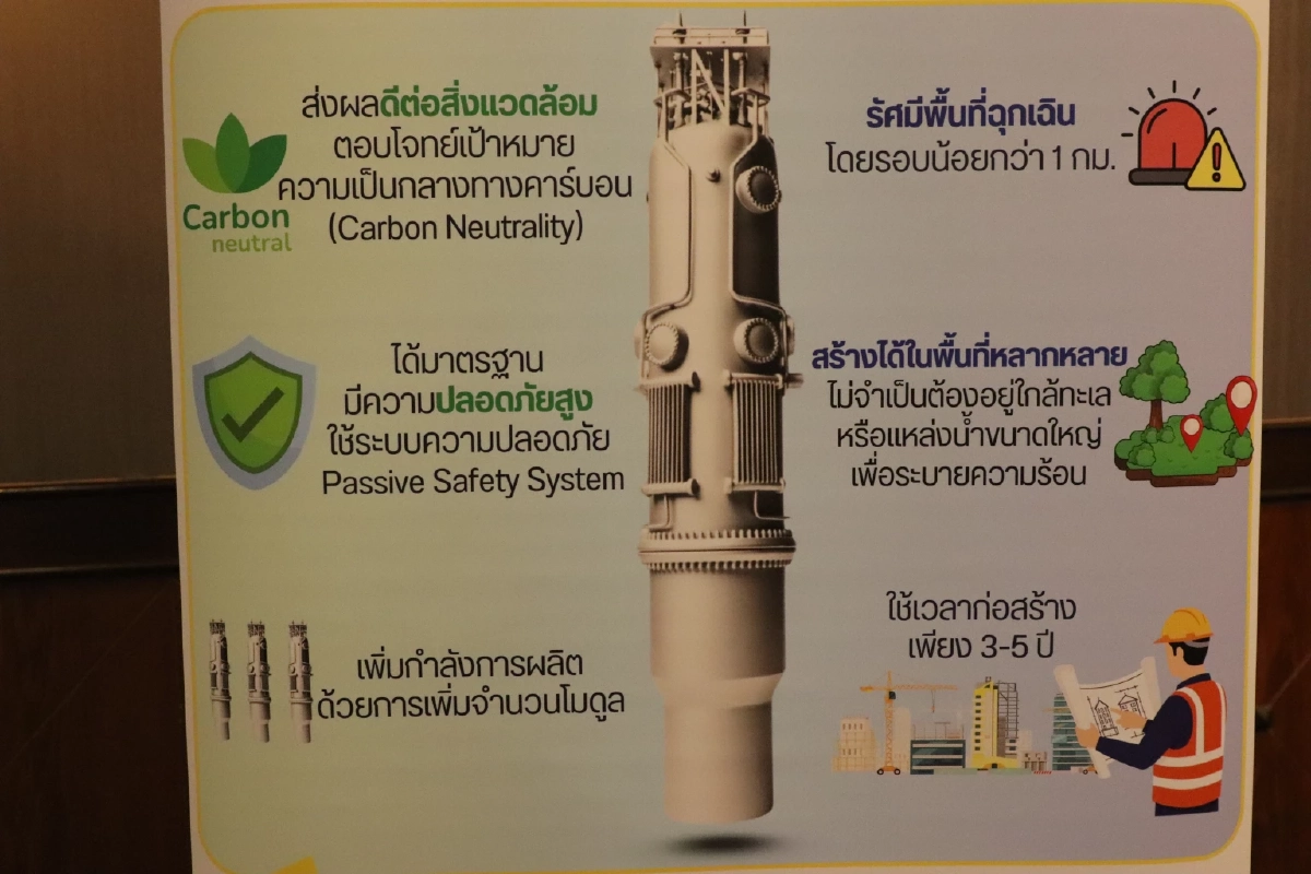 "ยศชนัน" ลั่น! ไทยต้องพร้อมก่อน "โรงไฟฟ้านิวเคลียร์ SMR" มาถึง เคาะ 4 มติด่วน