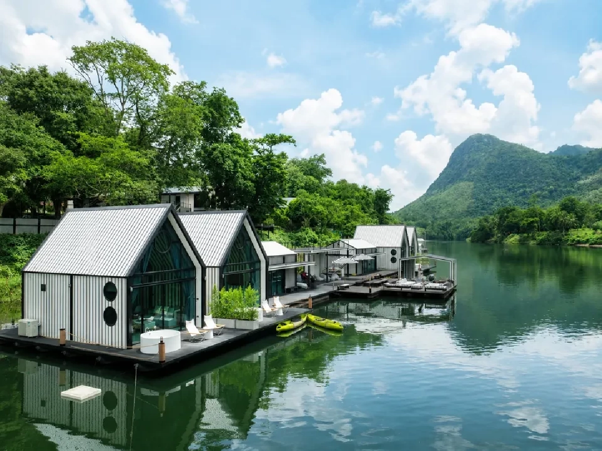 ที่พักกาญจนบุรี วิวสวย บรรยากาศดี หยุดนี้ต้องได้ไปพักผ่อน