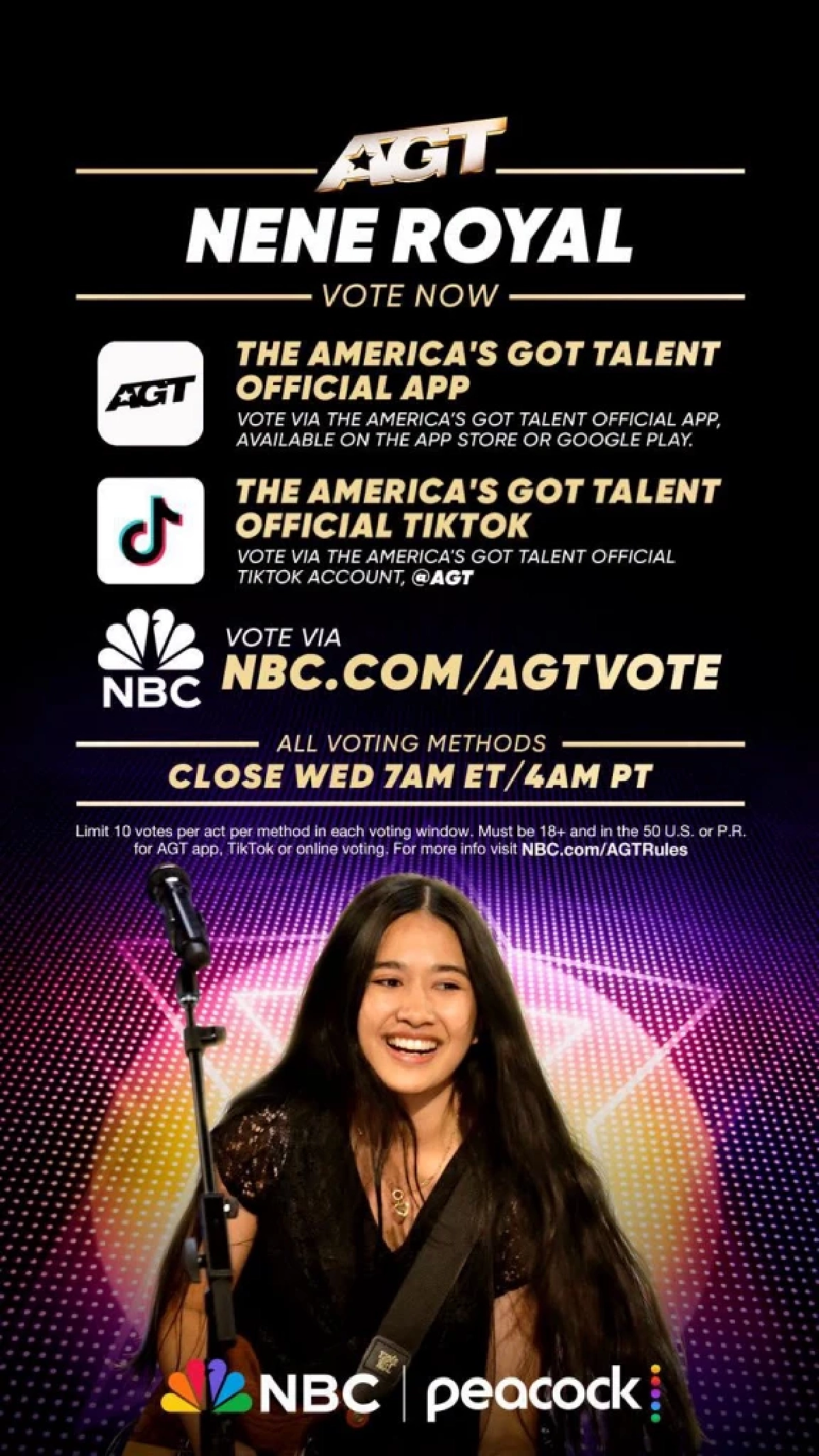 ชมสด "เนเน่ รอยัล" ประกาศผล AGT 2026 ลุ้นคว้าแชมป์ 24 ก.ย. 69 เวลา 08.00 น.