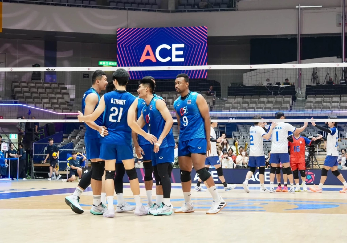 วอลเลย์บอลชาย ทีมชาติไทย ชนะ ไชนีส ไทเป เข้ารอบ 8 ทีม ชิงแชมป์เอเชีย 2026