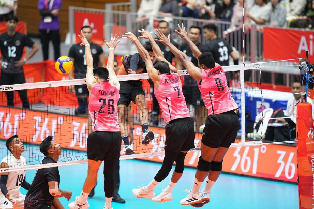 "ไทย พบ คีร์กีซสถาน" ถ่ายทอดสด วอลเลย์บอลชาย เอเชียนเกมส์ 2026