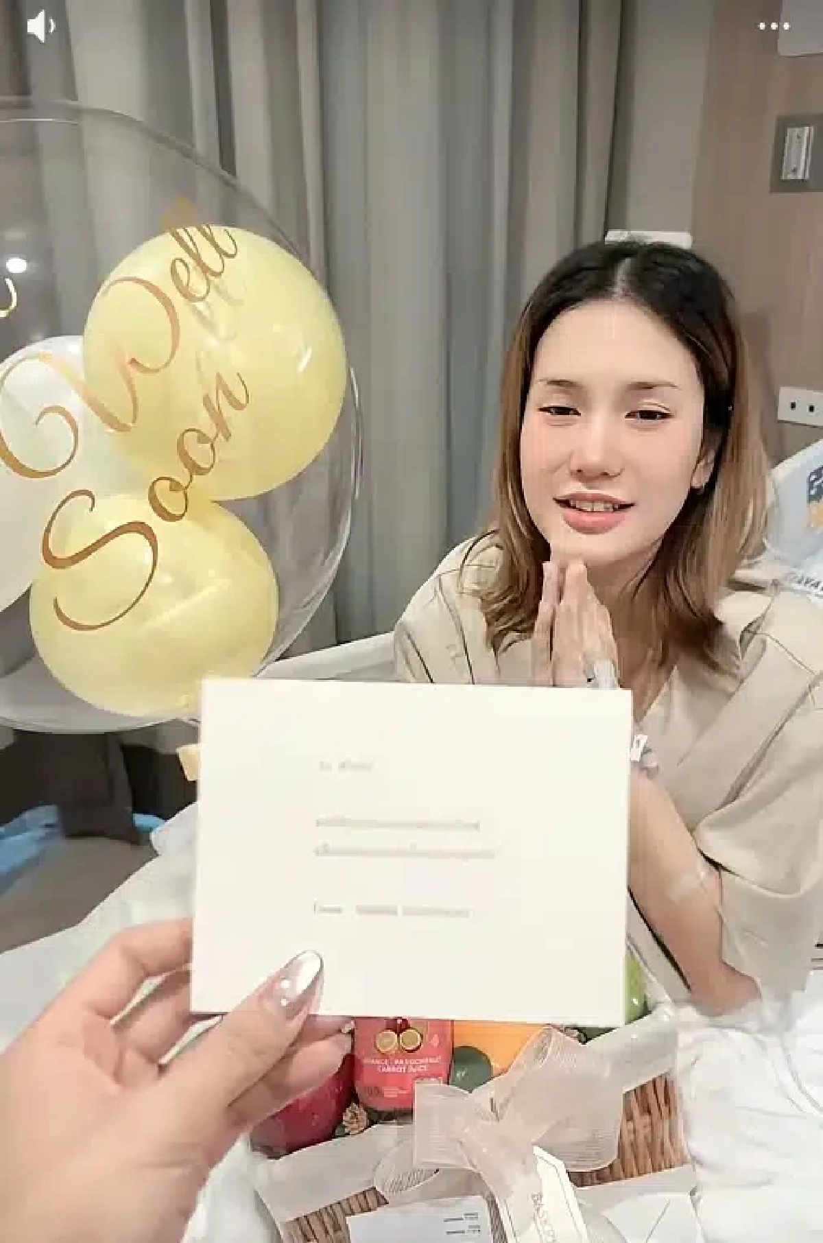 เปิดจดหมาย “ติณติณ” ส่งกำลังใจรัวๆถึง “ฟารีดา” หลังต้องแอดมิทด่วน