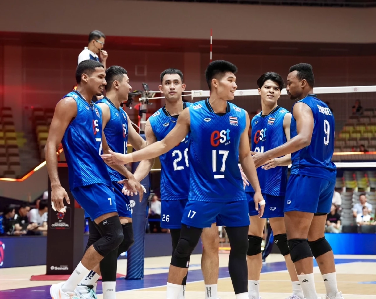 ไทย ตบชนะ เกาหลีใต้ การันตีเข้ารอบ 8 ทีม วอลเลย์บอลชาย ชิงแชมป์เอเชีย 2026