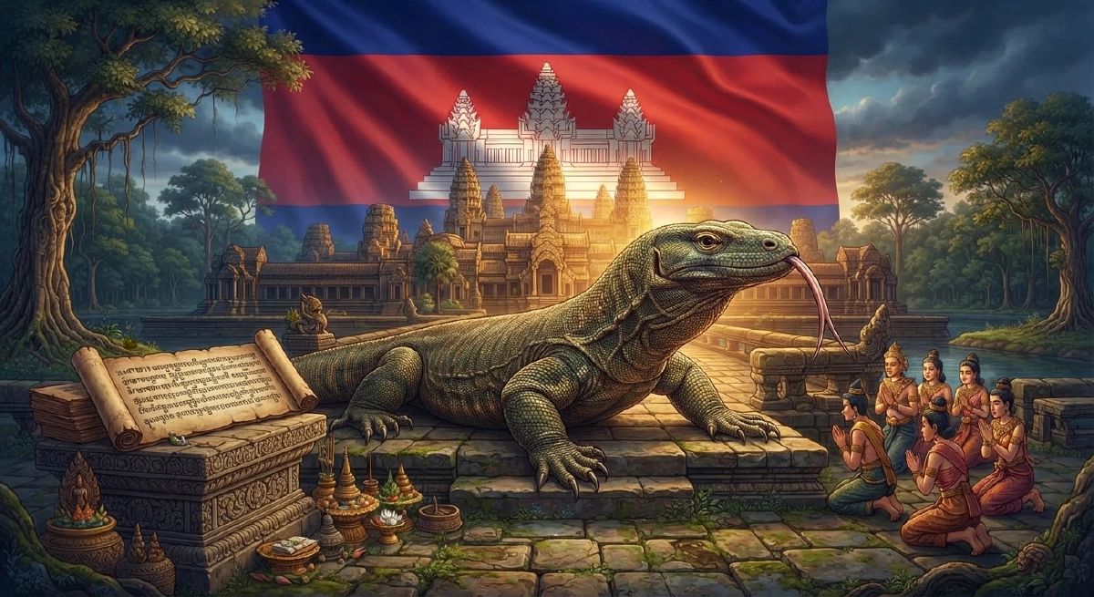 เปิดบันทึกประวัติศาสตร์! พงศาวดาร "เขมร" สืบเชื้อสายจากตะกวด