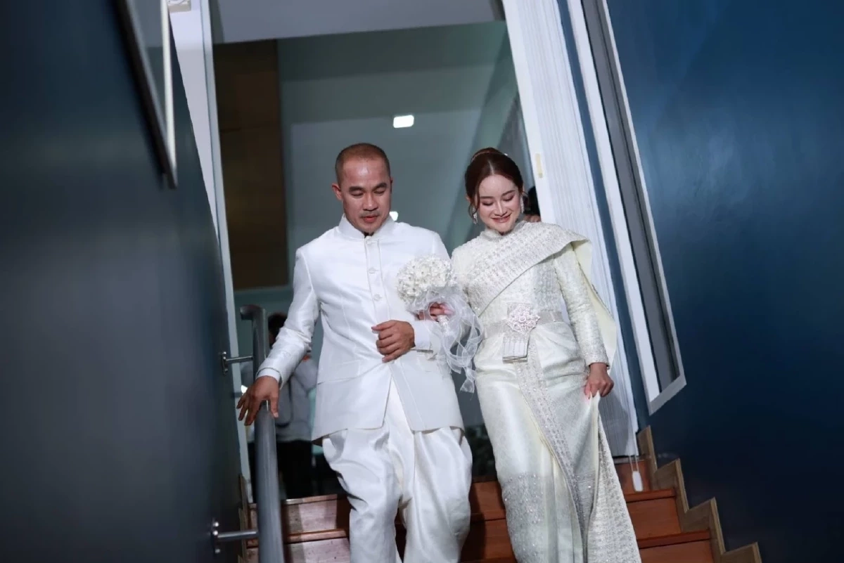 แกะเลขเด็ด 'หมอปลาย - พี่พัณ'วิวาห์ รวมเลขมงคล ชวนลุ้นโชค