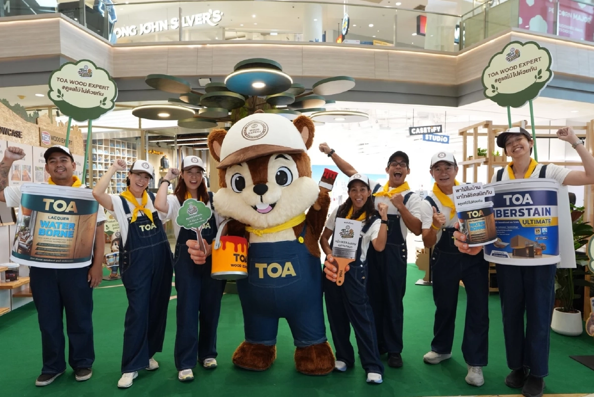 TOA สานต่อพลังรักษ์โลก ปล่อยแคมเปญใหญ่แห่งปี ‘TOA Wood Expert’
