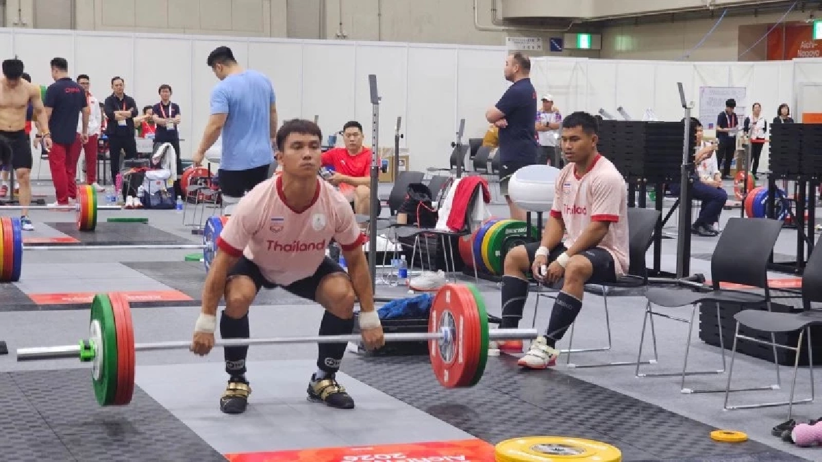 โปรแกรมแข่งขัน ถ่ายทอดสด "ยกน้ำหนัก" ทีมชาติไทย เอเชียนเกมส์ 2026