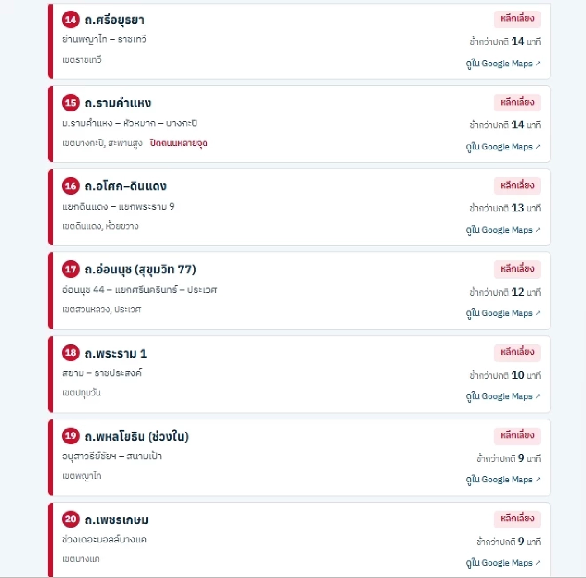 เช็กพิกัดด่วน! กทม. เตือนเลี่ยง 28 เส้นทางน้ำท่วมขัง ขอความร่วมมืองดออกจากบ้าน