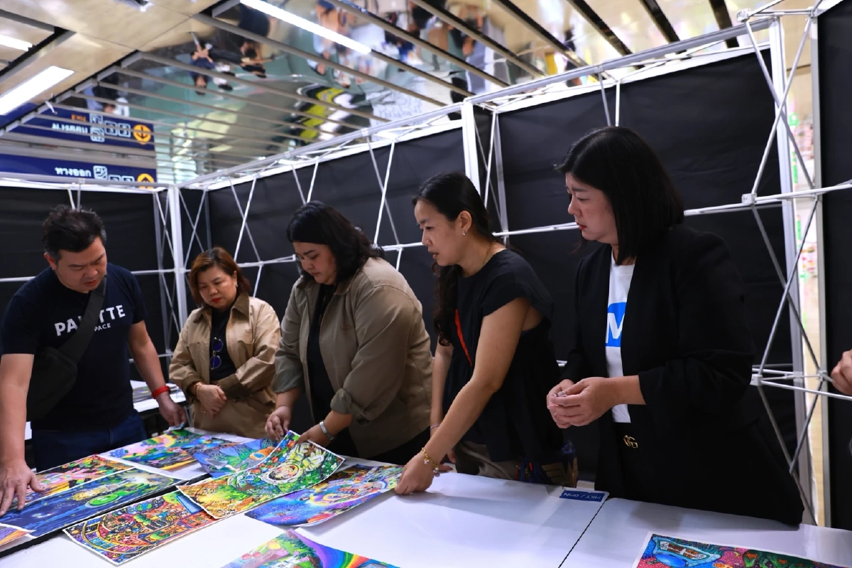 MRT เปิดพื้นที่ โชว์ศิลปะเยาวชน งาน APRSAF Poster Contest 2026