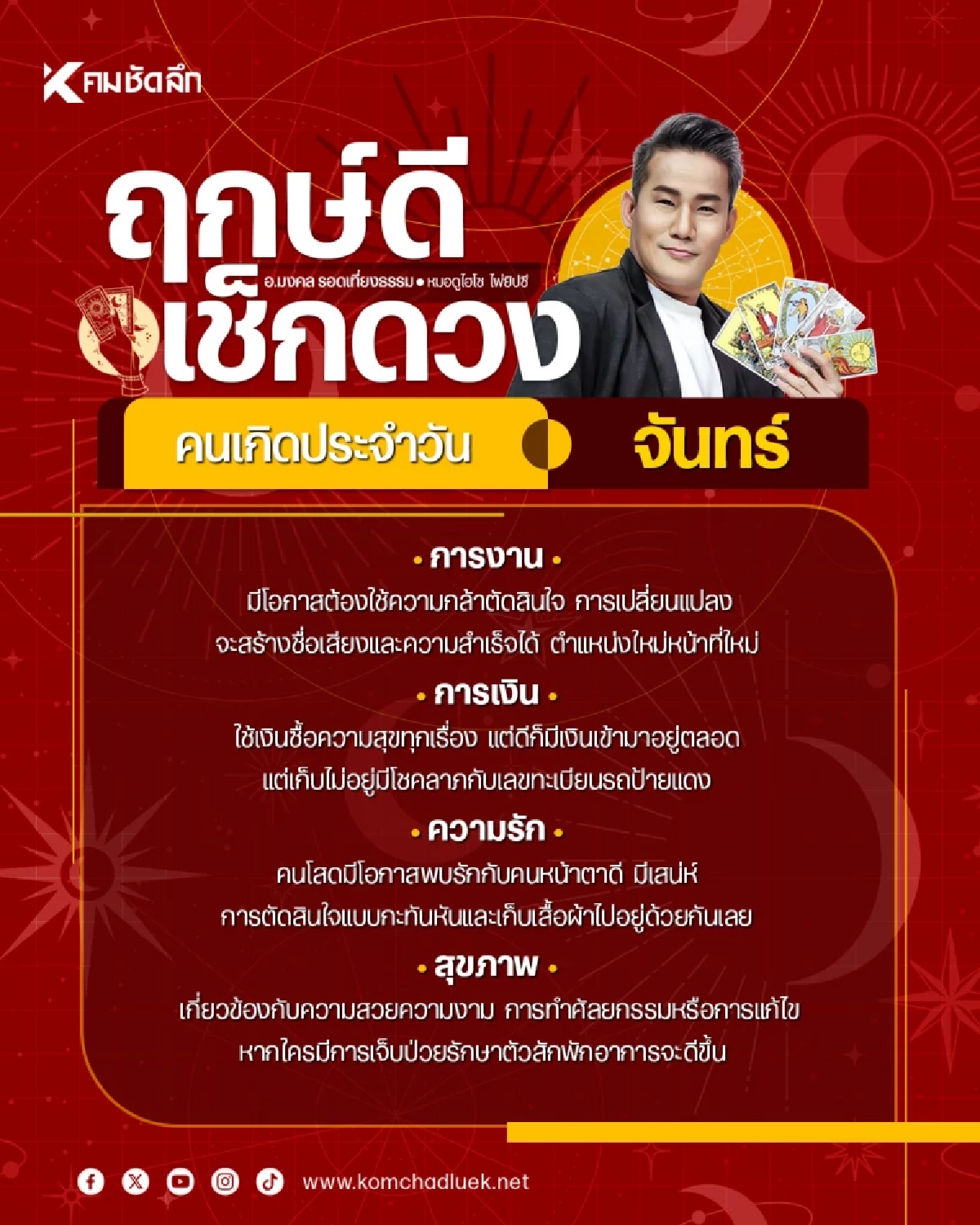 "เช็คดวงวันนี้" จันทร์ที่ 14 ก.ย. 69  ฟ้าเปิดรับโชค เลขทะเบียนรถให้โชค