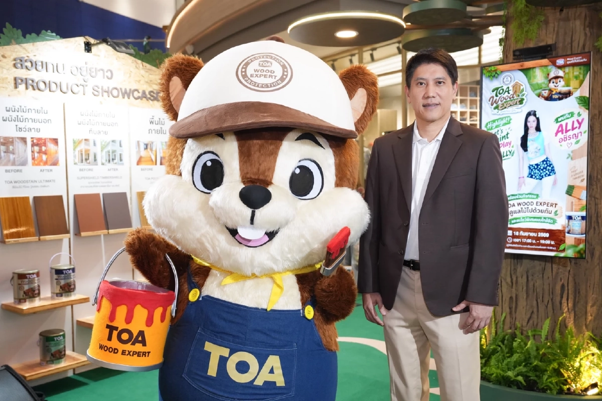 TOA สานต่อพลังรักษ์โลก ปล่อยแคมเปญใหญ่แห่งปี ‘TOA Wood Expert’