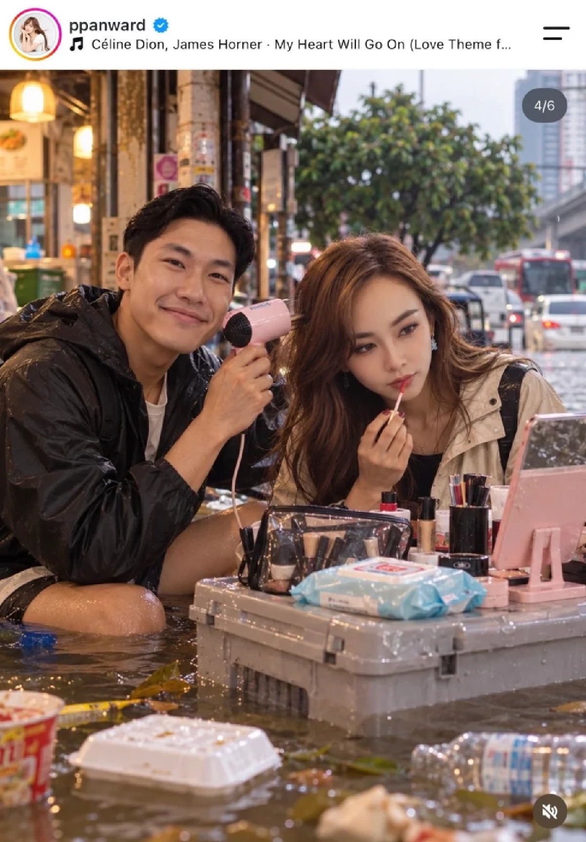 สรุปดราม่า “เป้ย ปานวาด” เกิดอะไรขึ้น? ทัวร์ลงยับ เจน AI รูปน้ำท่วม